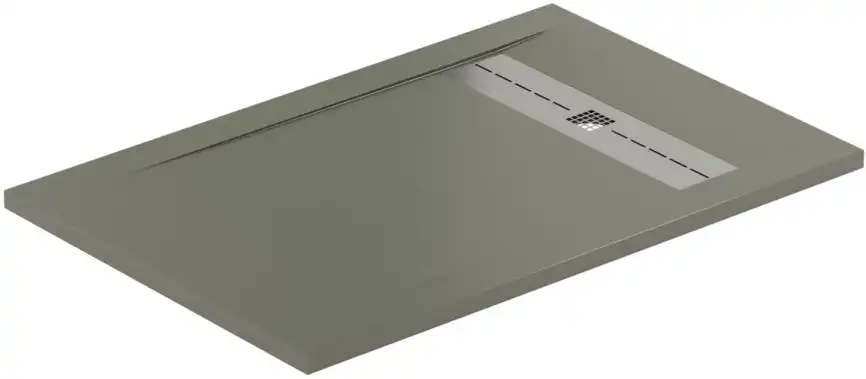 Душевой поддон Allen Brau Infinity 120x80 8.21002-CGM из искусственного камня олива фото 3