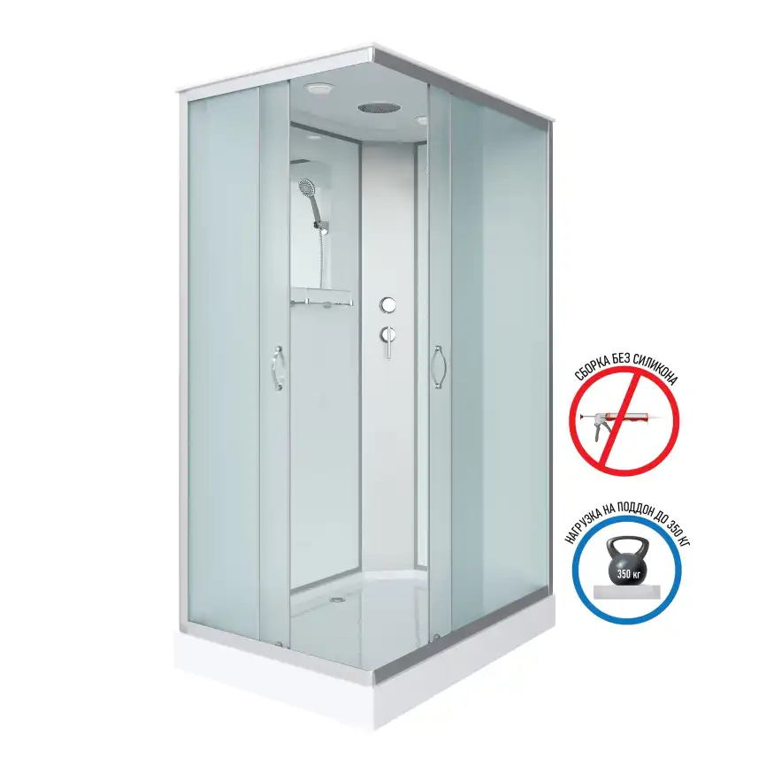 Душевая кабина Niagara Classic 110х80х215 NG-43185-14Q низкий поддон, без гидромассажа, 431853Q фото 1