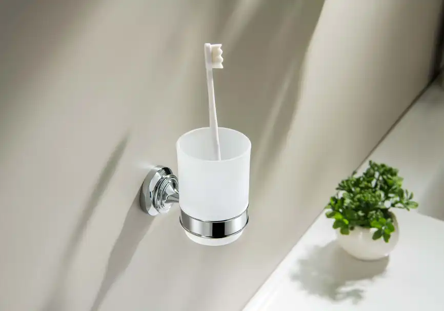 Стакан для ванной Aquatek Классик AQ4504CR, Хром фото 3