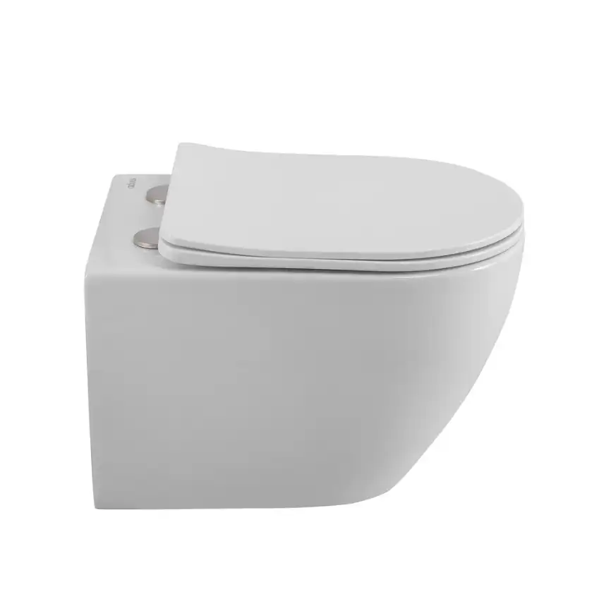 Подвесной унитаз CEZARES STYLUS-TOR CZR-6601-TH-TOR/SC, со смывом TORNADO, с сиденьем микролифт фото 4