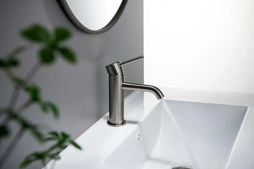 Смеситель для раковины Aquatek Европа AQ1310BGM, Оружейная сталь фото 6