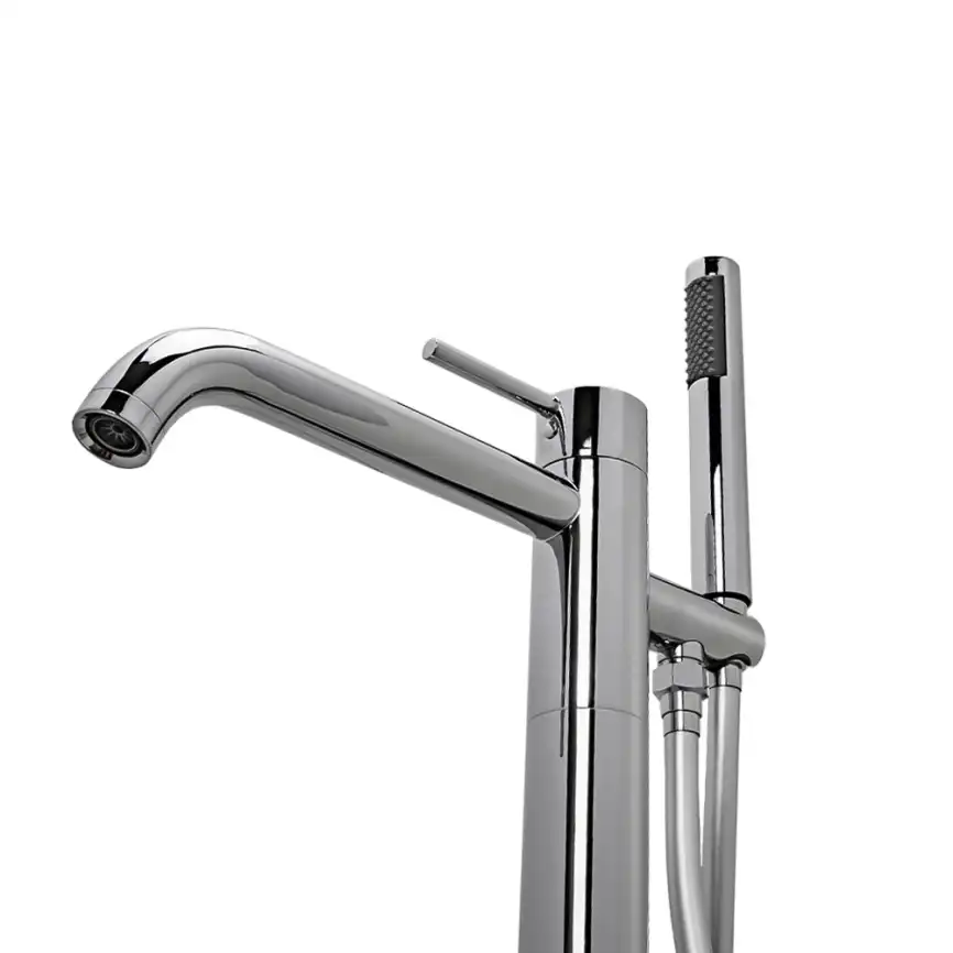 Смесители для ванны AVS Slimmer 811-112-CR напольный, хром фото 7