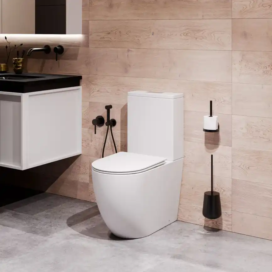 Напольный унитаз Grossman GR-4494MSQ безободковый, смыв торнадо, Белый матовый фото 5