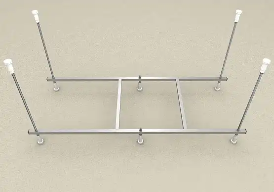 Сборный каркас (шпильки) для ванны Aquatek Либерти/Лугано 150х70 фото 1