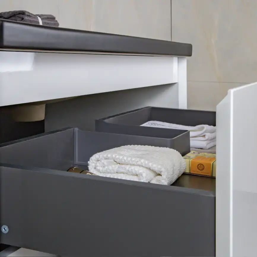 Тумба с раковиной AVS Гармония 80 белая, N821-07-800WG-01-810BM фото 12