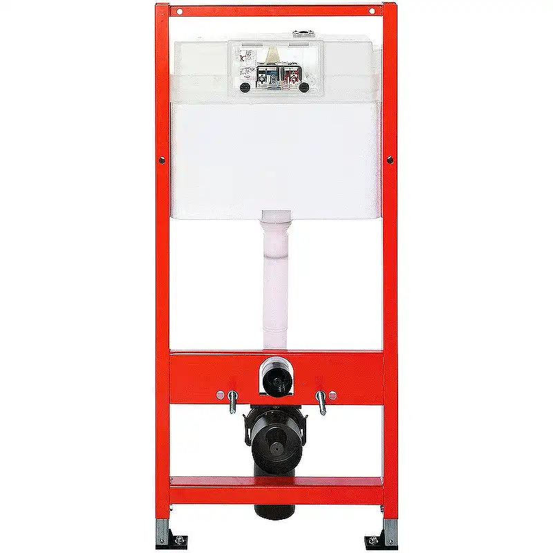 Инсталляция Tece TECE Base 2.0 9400401 + 9240407 для подвесного унитаза с кнопкой смыва  ТЕСЕNOW Черный матовый фото 3