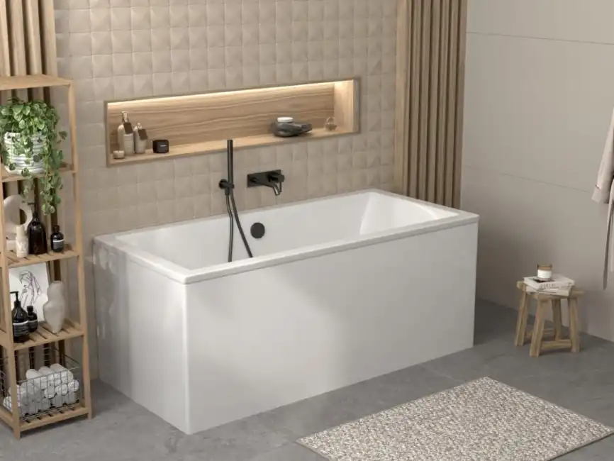 Акриловая ванна Alba Spa Kero 170х80 прямоугольная ВПР0360000100 фото 3