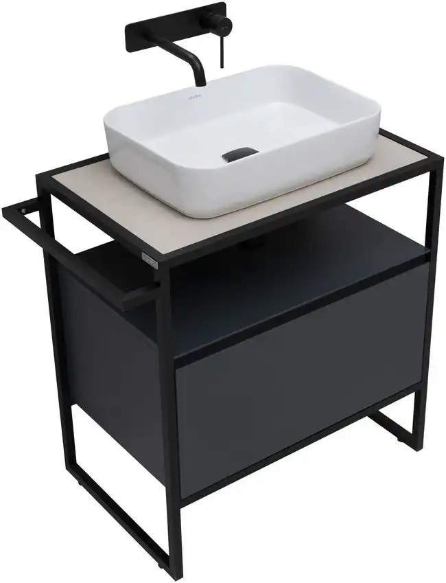 Тумба под раковину Allen Brau Priority 70 1.31001.AM антрацит матовый фото 15