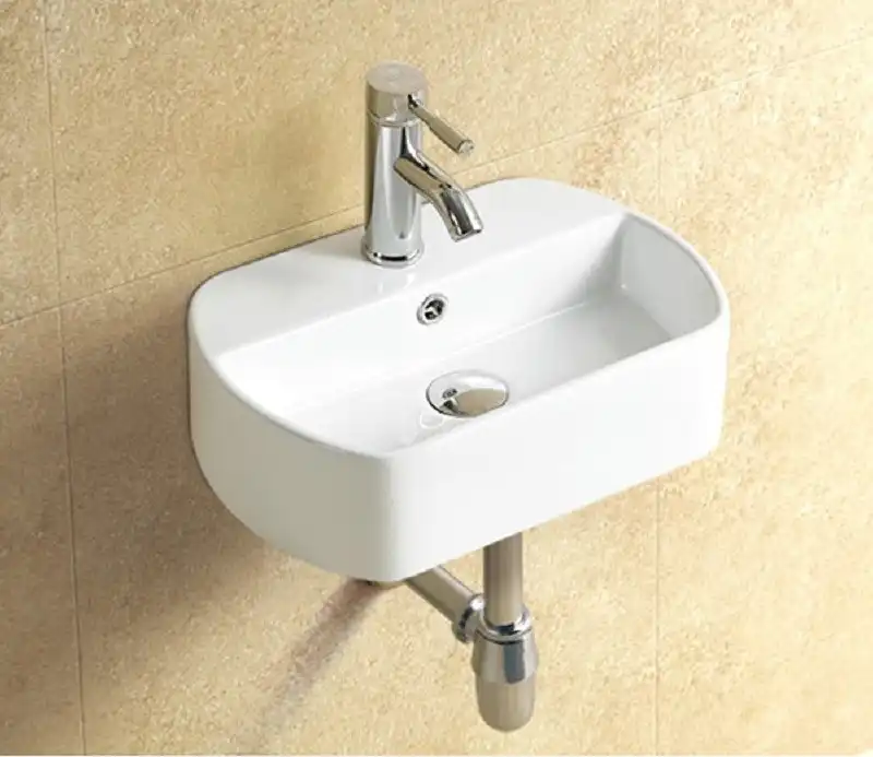 Умывальник CeramaLux 9293 440х290х130 цвет Белый фото 5