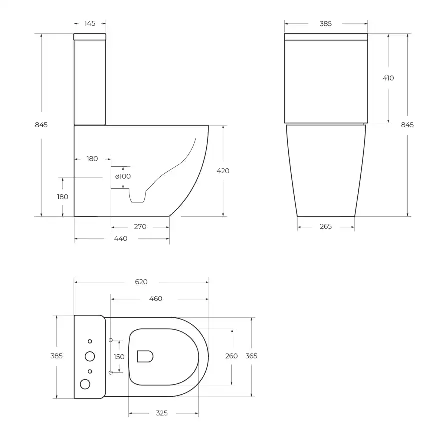 Напольный унитаз BelBagno AMANDA BB051CPR, безободковый, Белый фото 6