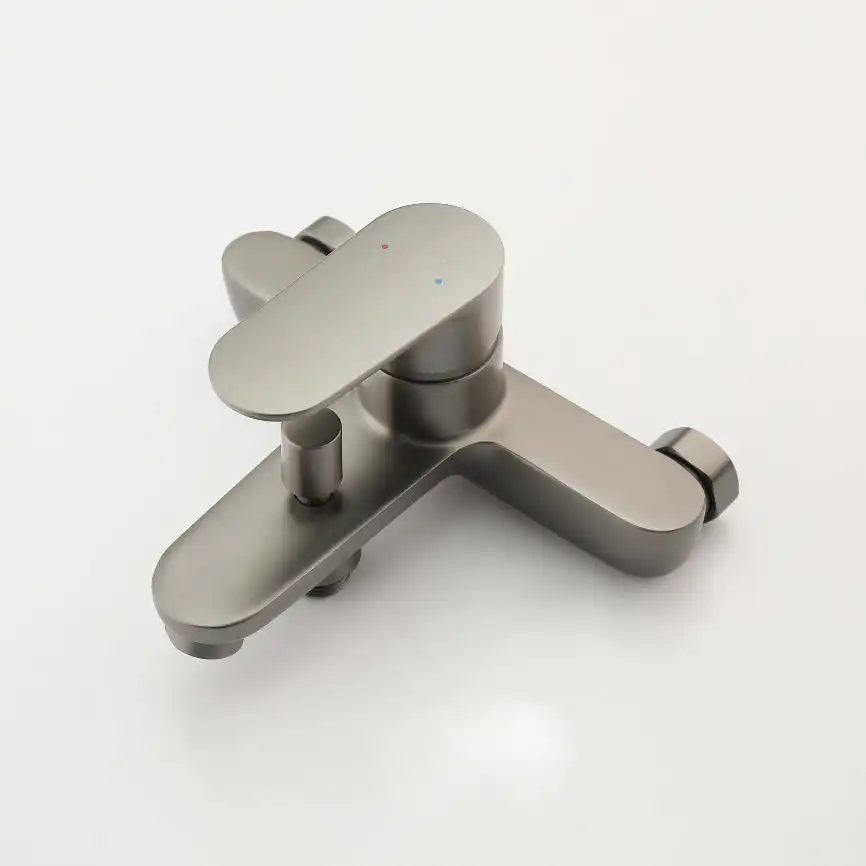 Смеситель для ванны Aquatek Ника AQ1840BGM, Оружейная сталь фото 4