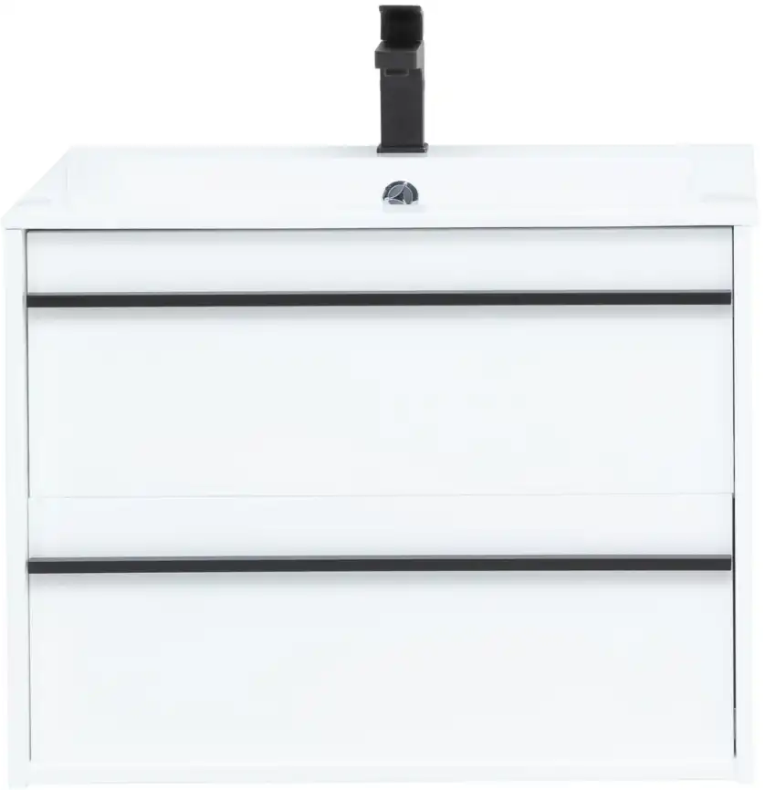 Тумба под раковину Aquanet Lino 70 белый матовый 253902 фото 5