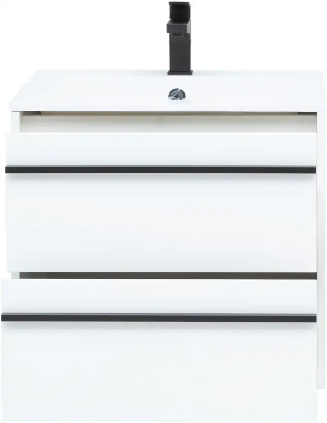 Тумба под раковину Aquanet Lino 60 белый матовый 253901 фото 5