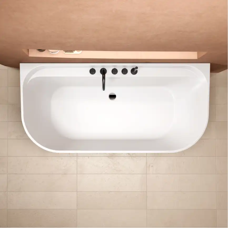 Акриловая ванна AVS Артемида 170х80 822-0012-WG, белая фото 8