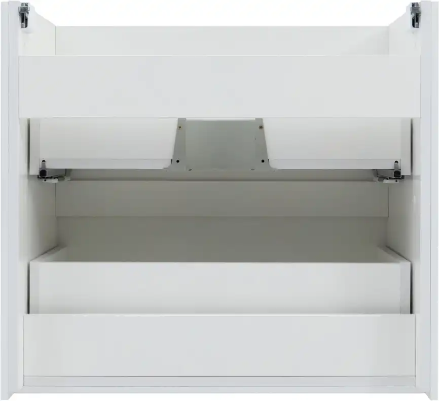 Тумба под раковину Aquanet Милан 70 белый глянец, подвесная, 336368 фото 11