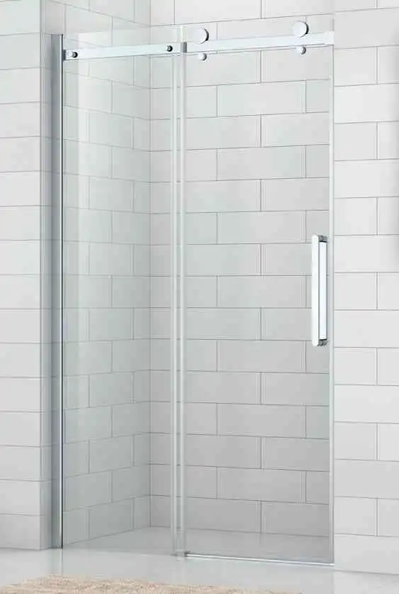 Душевая дверь Cezares STYLUS-M 140 см, STYLUS-O-M-BF-1-140-C-Cr, профиль Хром, стекло Прозрачное фото 3