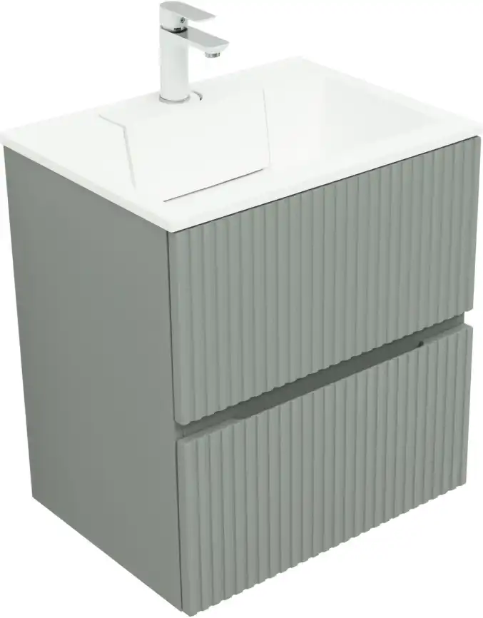 Тумба под раковину Aquanet Джейн 60 мисти грин 313316 фото 1