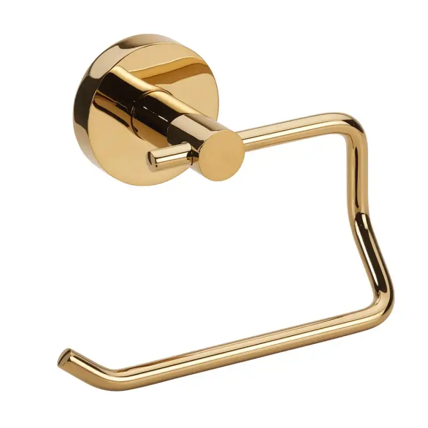 Держатель туалетной бумаги без крышки Bemeta Brilo Золото глянцевое  161112042 фото 1