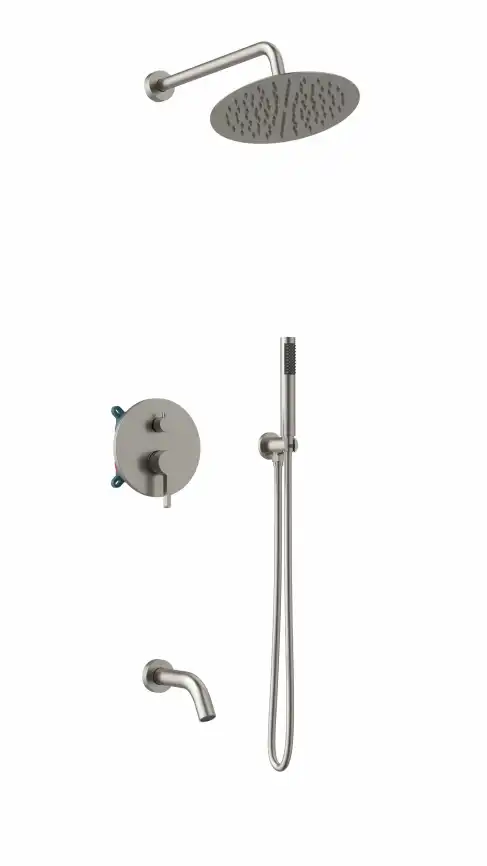 Душевая система  Vincea Villa VSFW-1VL3BN VSFW-1VL3BN встраиваемая, брашированный никель фото 3