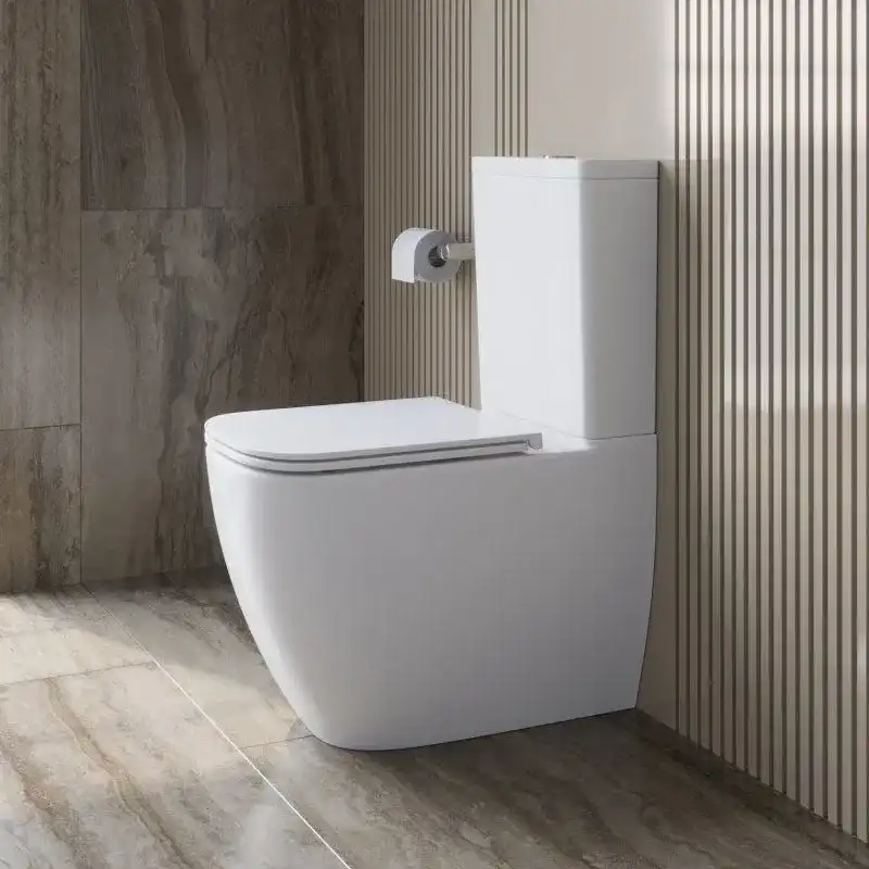 Напольный унитаз BelBagno LUCE-TOR BB2197CP-TOR/SC, безободковый, со смывом фото 2