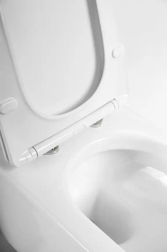 Подвесной унитаз BelBagno VENETO BB132CHR, безободковый, Белый фото 7