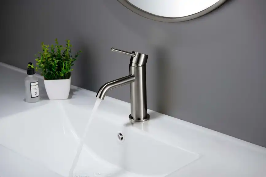 Смеситель для раковины Aquatek Европа AQ1310BGM, Оружейная сталь фото 4