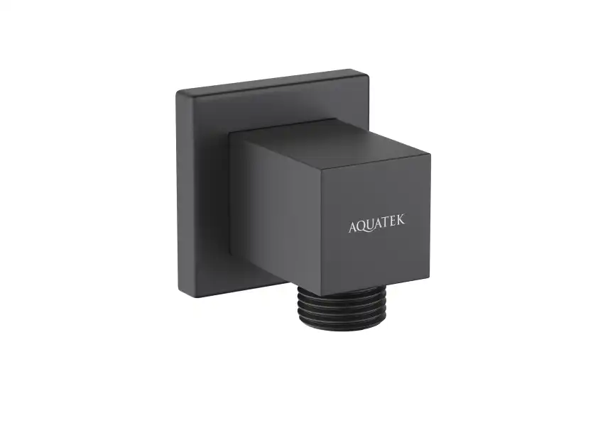 Шланговое подключение Aquatek  AQ2458MB, Черный матовый фото 3