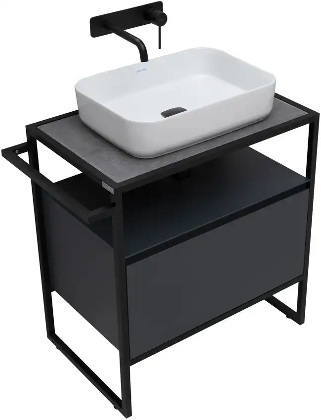 Тумба под раковину Allen Brau Priority 70 1.31001.AM антрацит матовый фото 9