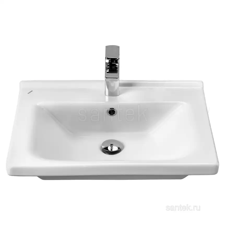 Раковина Santek Миранда 60 отверстие под смеситель 1WH302421 фото 2