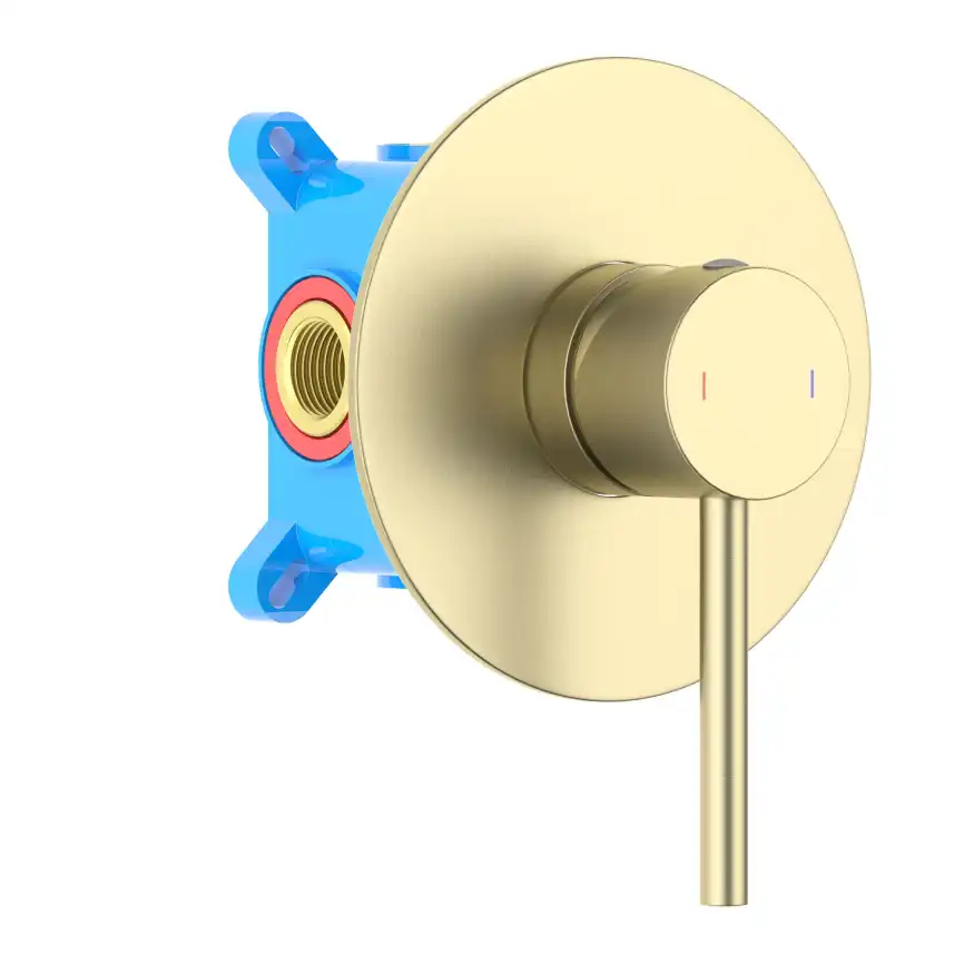 Смеситель для душа Aquatek Европа AQ1366BG, Золото матовое фото 1