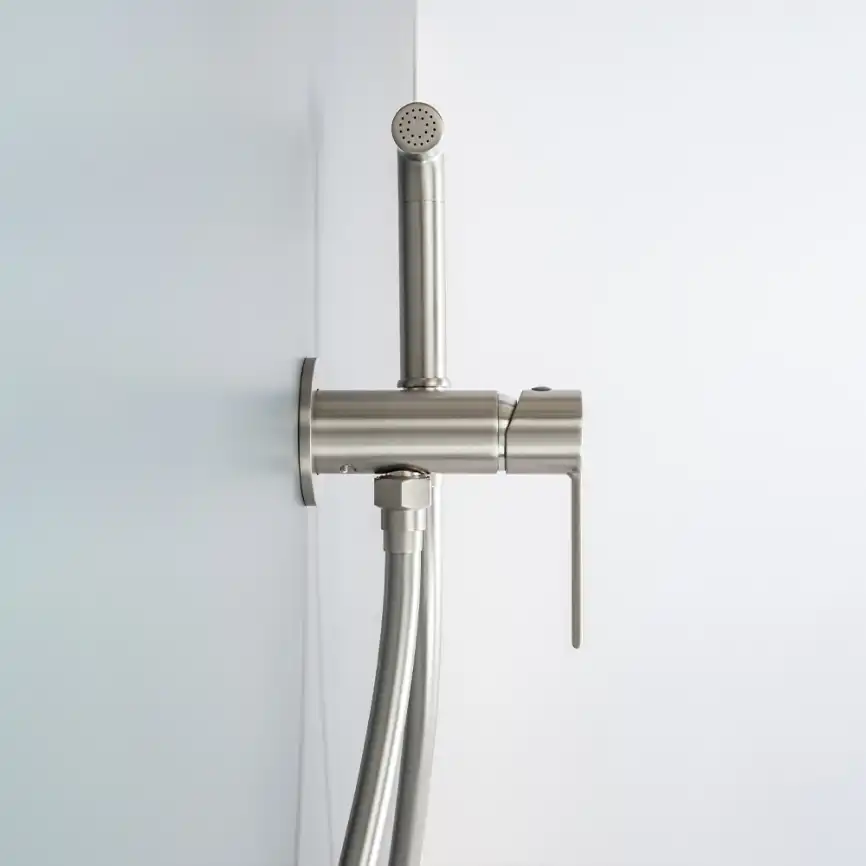 Гигиенический душ со смесителем AVS Elegant 811-431-BN, брашированный никель фото 8