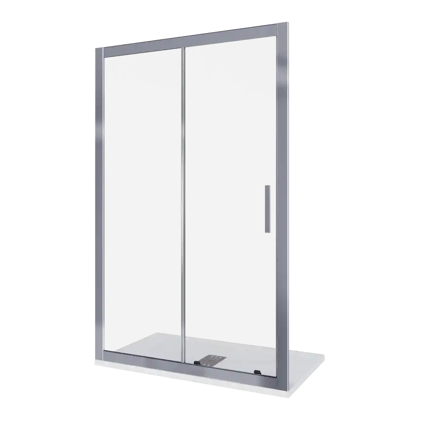 Душевая дверь Good Door Cofe WTW-110-C-CH, КФ00028, профиль Хром, стекло Прозрачное фото 2