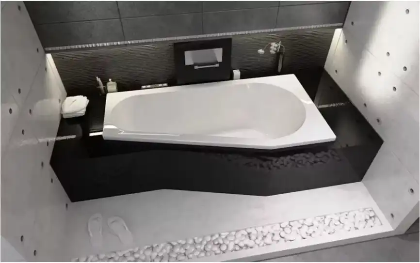 Акриловая ванна RIHO DELTA 160х80 L левосторонняя B069001005 фото 3