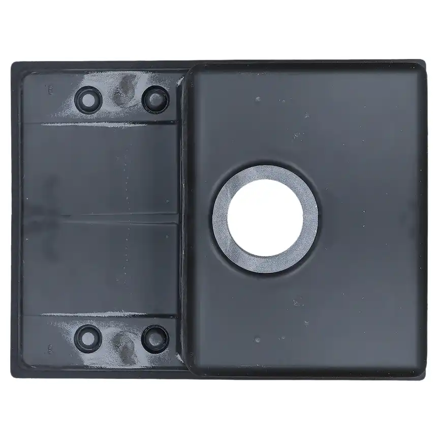 Кухонная мойка AZARIO Tavas 620х480х197 кварцевая, прямоугольная, цвет Черный: CS000976724 фото 5