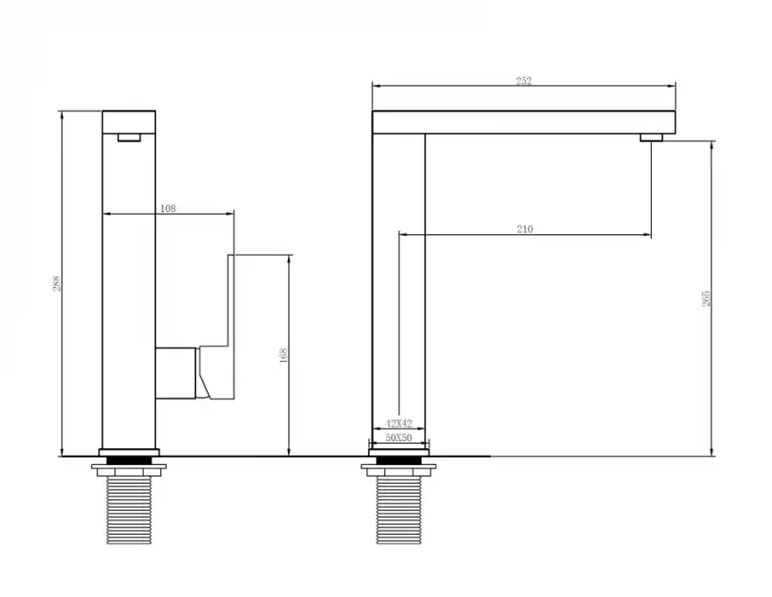 Смеситель для кухни Abber Daheim AF8214W поворотный излив, Белый фото 3