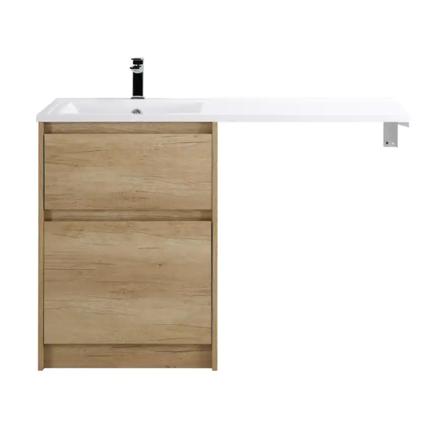 Тумба под раковину BelBagno KRAFT-LVD-580/1200-2C-PIA-RNN напольная Rovere Nebrasca Nature фото 2