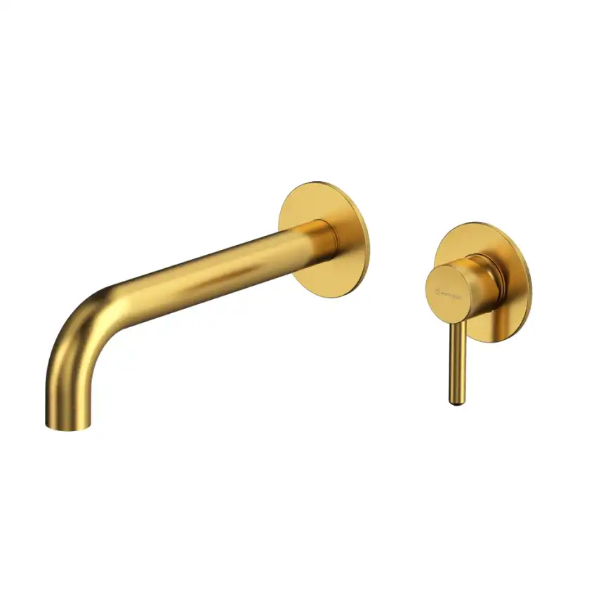 Смеситель для раковины Whitecross Y brushed gold скрытого монтажа Золото брашированное, Y1215GLB фото 1