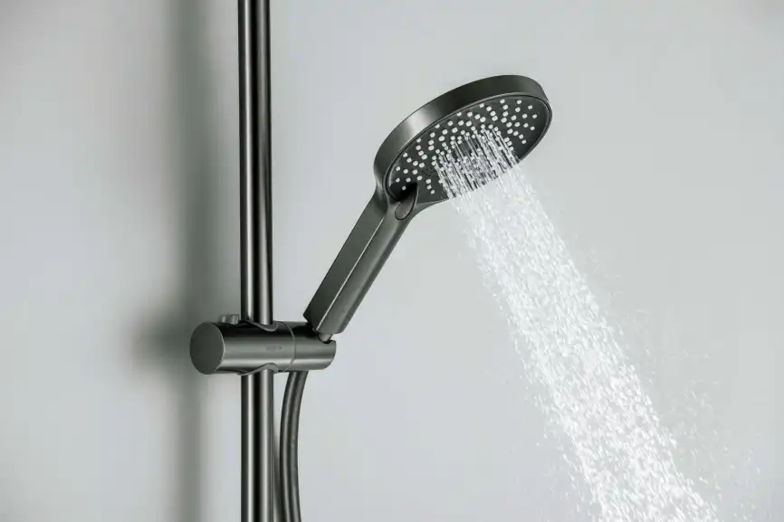 Душевой гарнитур Aquatek Лугано AQ2022BGM, Оружейная сталь фото 8