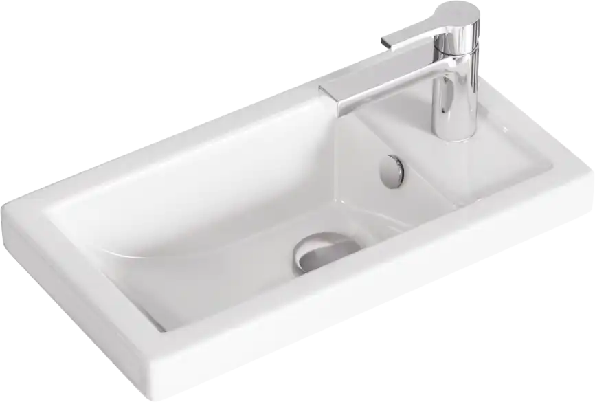 Тумба с раковиной подвесная Aqwella Urban 45 см, URB0145DD, цвет Дуб Давос фото 2