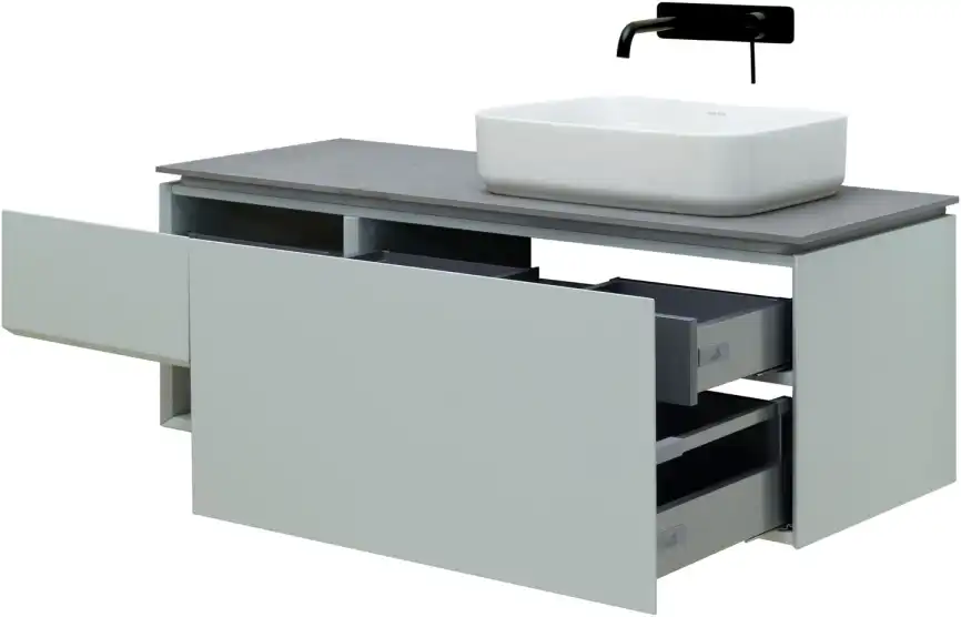 Тумба под раковину Allen Brau Infinity 120 1.21008.PWM R папирус матовый фото 5