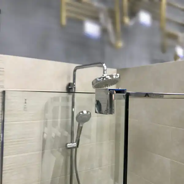 Душевая перегородка AVS Walk In 110 профиль хром, стекло прозрачное, 803-0014-200-11-CR-T фото 6