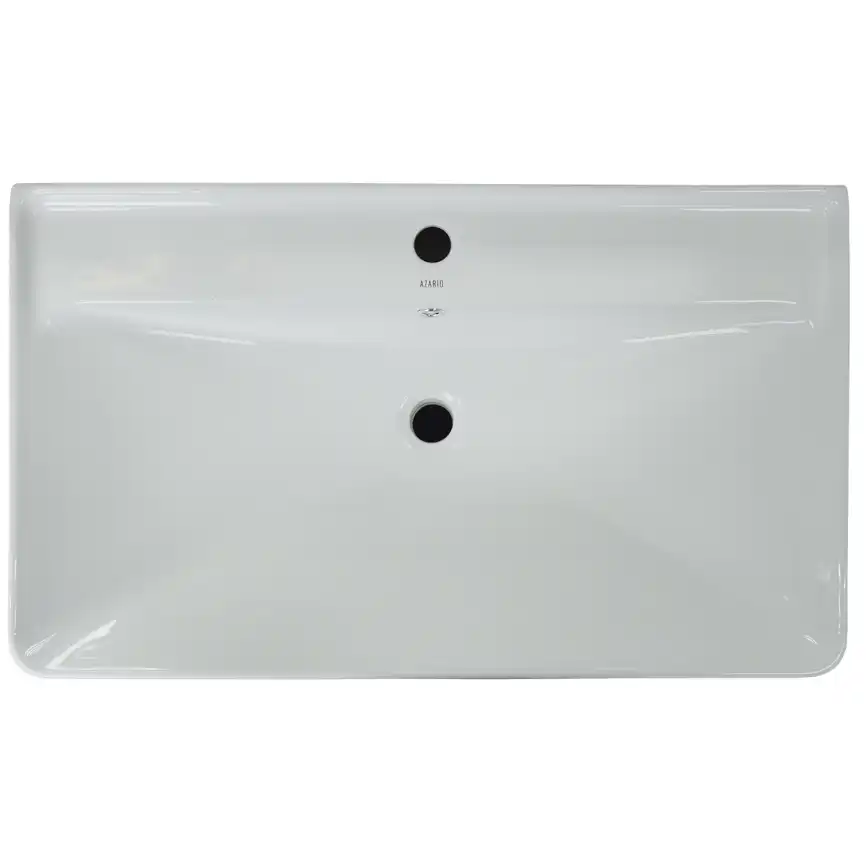 Тумба с раковиной Azario Lotos 80 CS00083931, подвесная, Белая глянцевая фото 4