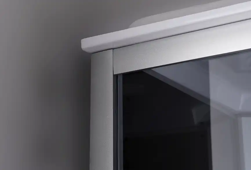 Душевая кабина Loranto 100х80 CS-5180-13R G, низкий поддон, цвет профиля сатин фото 10