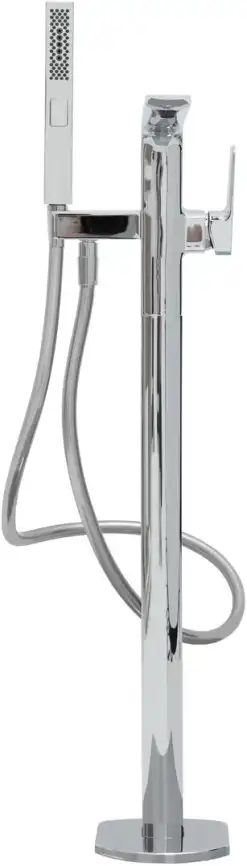 Напольный смеситель для ванны Allen Brau Infinity 5.21009-00, однорычажный, с внутренней частью, Хром фото 6