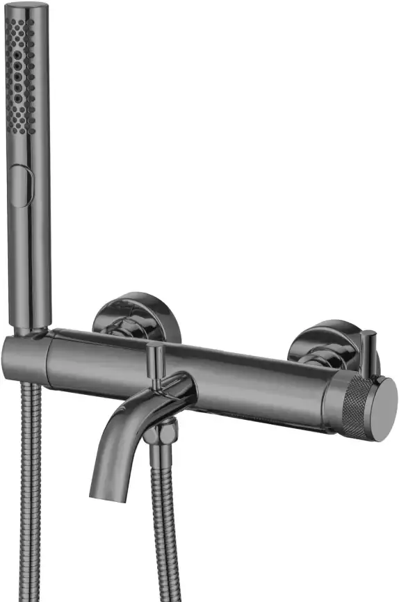 Смеситель для ванны Allen Brau Priority 5.31D10-MG графит браш фото 1