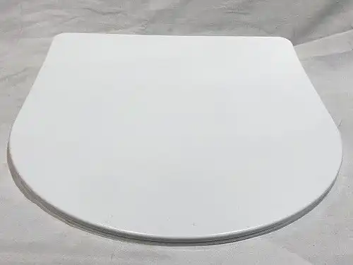 Унитаз-компакт CeramaLux 1219A, безободковый, с бачком и сидением микролифт Белый фото 7