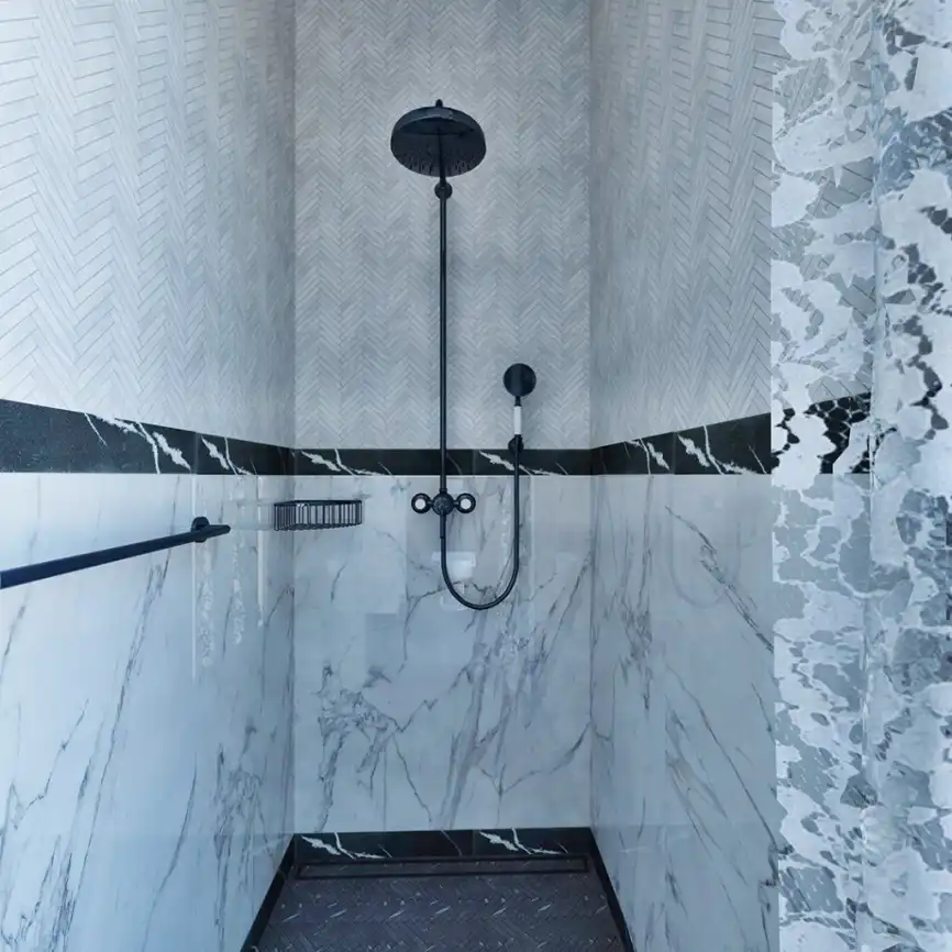 Угловая полочка для мыла 26,5 см BEMETA HEMATIT Антрацит глянец 159208312 фото 3