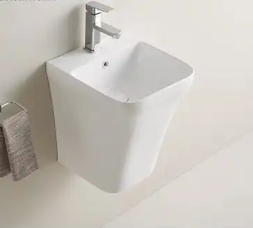 Раковина Ceramalux 500P 365х400х455 Подвесная цвет Белый фото 1