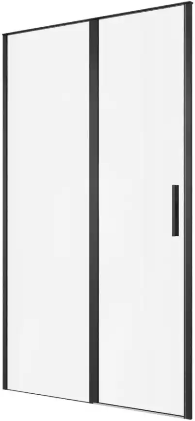 Душевая дверь Allen Brau Priority 120 см, 3.31009.BBA, профиль Черный, стекло Прозрачное фото 1