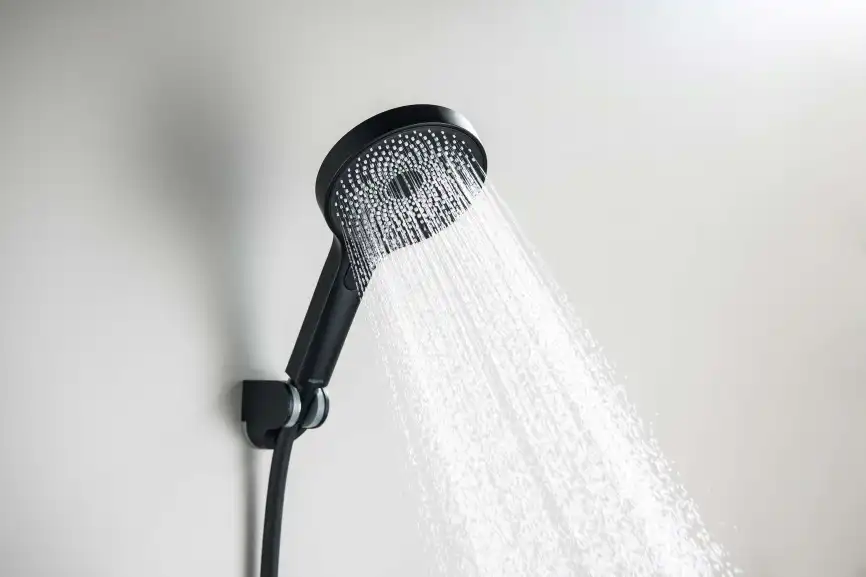 Душевая лейка Aquatek ОБЕРОН AQ2007MB, Черный матовый фото 3